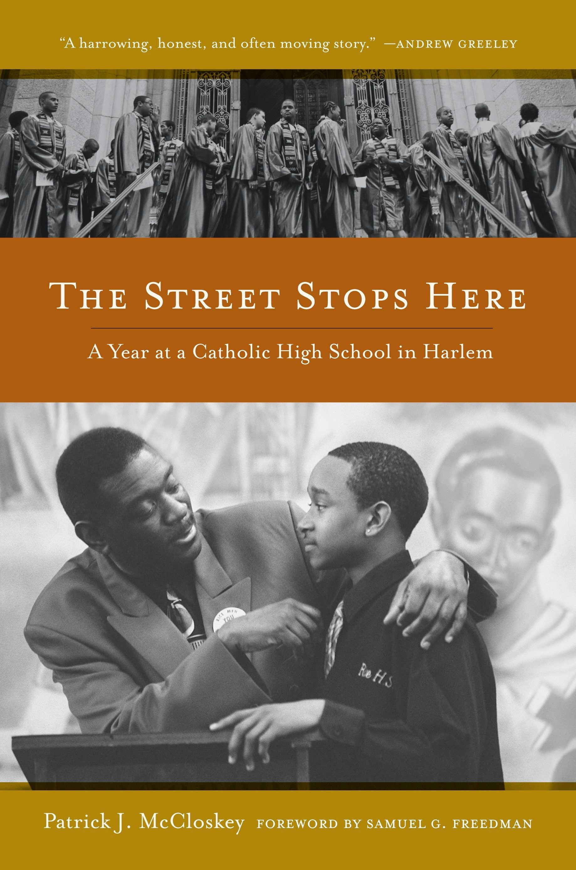 Book cover image for The Street Stops Here ISBN: 9780520942080